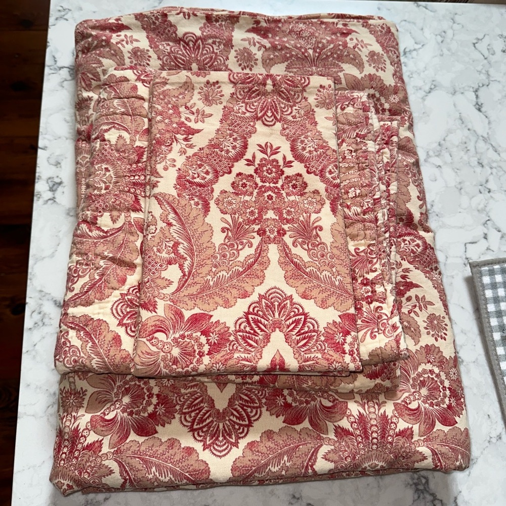 Pottery Barn Duvet & Shams